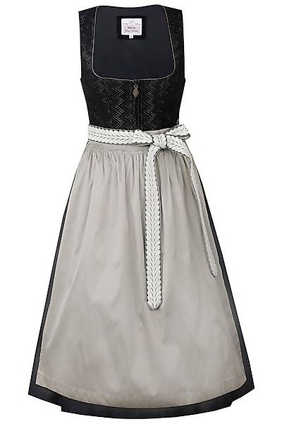 MarJo Dirndl 'Winhöring' 911465, Schwarz/Taupe - 65cm günstig online kaufen