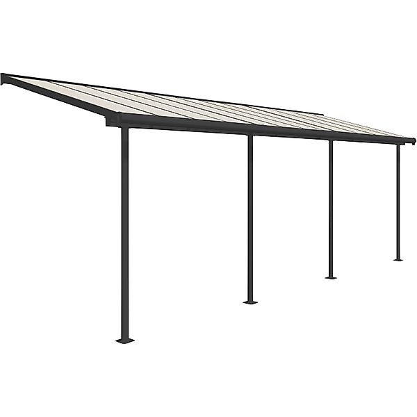 Palram Terrassendach Sierra B x T: 670 cm x 230 cm Grau günstig online kaufen