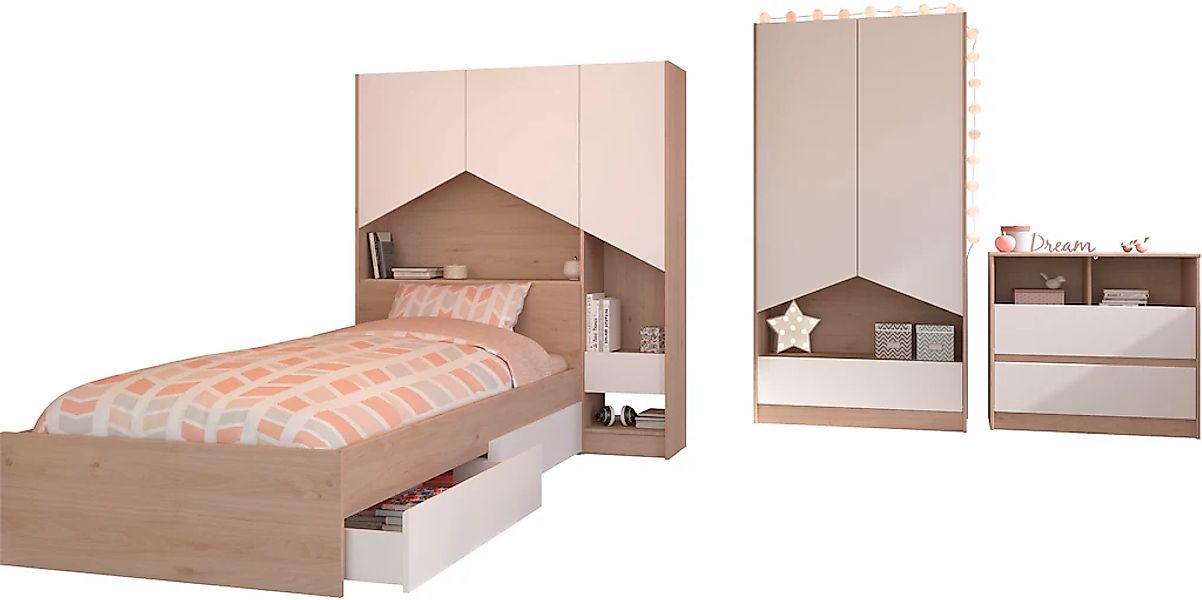 Parisot Jugendzimmer-Set, (Set, 5 tlg.) günstig online kaufen