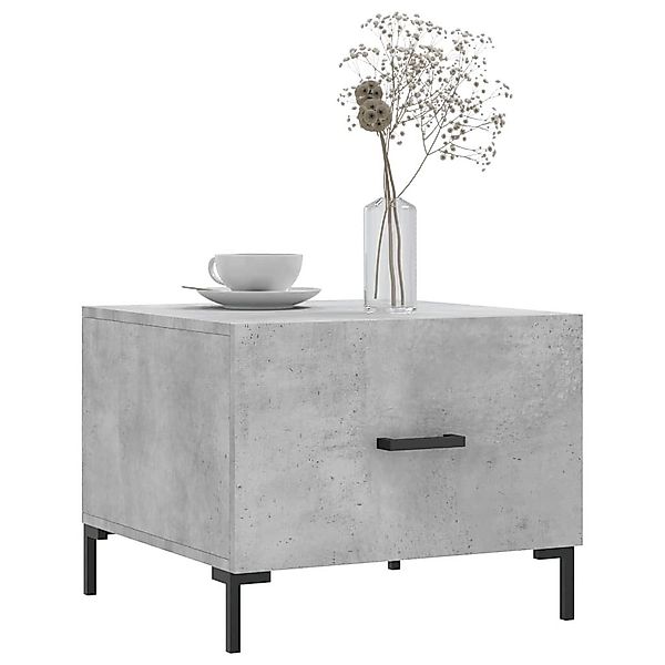 vidaXL Couchtisch Couchtisch Betongrau 50x50x40 cm günstig online kaufen