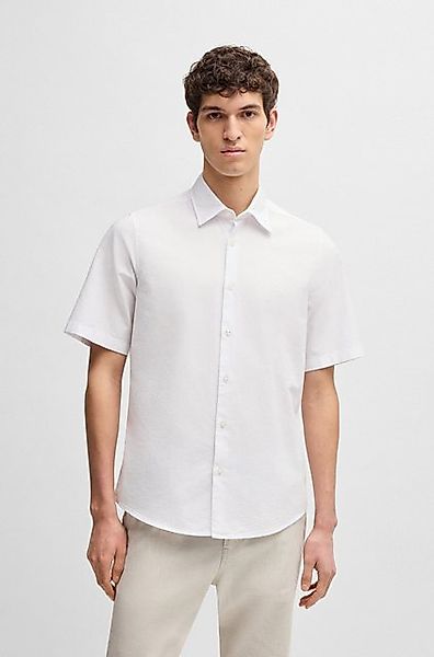 BOSS ORANGE Kurzarmhemd Rash_2_M mit tonigem Logo günstig online kaufen