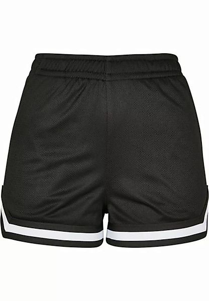 URBAN CLASSICS Stoffhose Urban Classics Damen Ladies Stripes Mesh Hot Pants günstig online kaufen