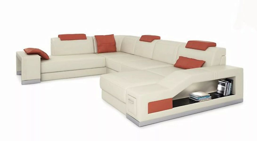 JVmoebel Ecksofa Wohnlandschaft Ecksofa U-form Eckcouch Sofa Couch Couchen günstig online kaufen