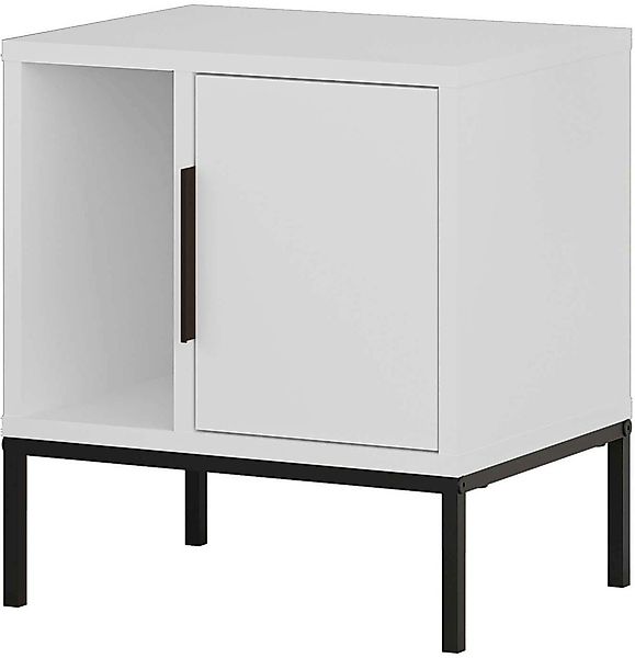 Decortie Nachttisch "GLYNN NACHTTISCH MIT U FEET", (Packung, 1 St.), Leicht günstig online kaufen