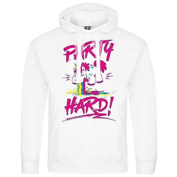 deinshirt Kapuzenpullover Herren Kapuzenpullover PARTY HARD Mit Print Motiv günstig online kaufen