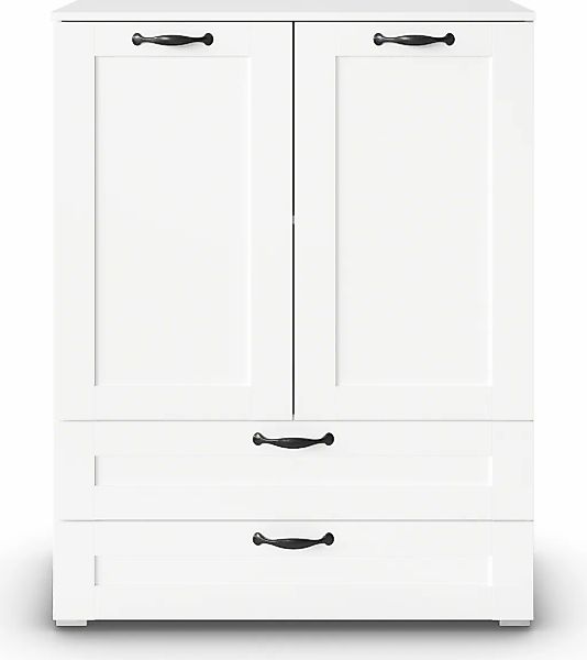 rauch Hochkommode "Cottage by Aditio", in skandinavischem Landhausstil, 2 S günstig online kaufen