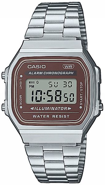 CASIO VINTAGE Chronograph A168WA-5AYES, Quarzuhr, Armbanduhr,Damenuhr, günstig online kaufen
