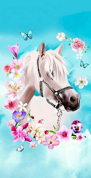 good morning Strandtuch »My Beauty«, (1 St., Strandtuch 75 x 150 cm), 100% günstig online kaufen