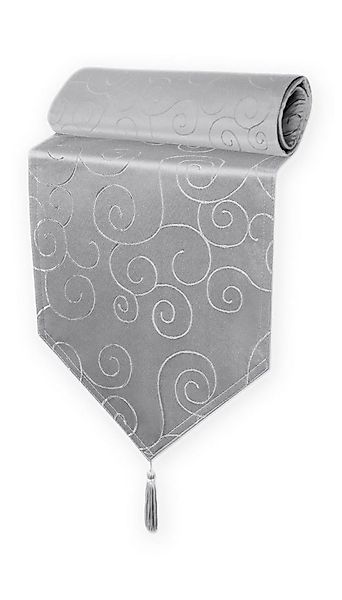 Haus und Deko Tischdecke Tischläufer Damast Ornamente klassisch Tischdecke günstig online kaufen