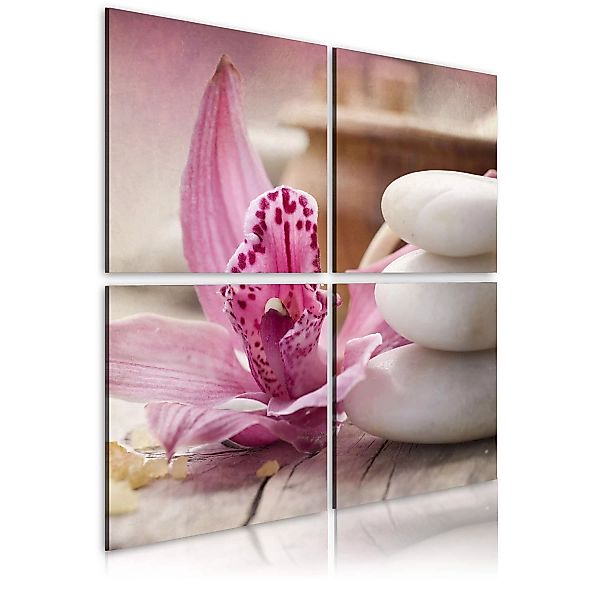 Wandbild - Orchidee und Zen günstig online kaufen