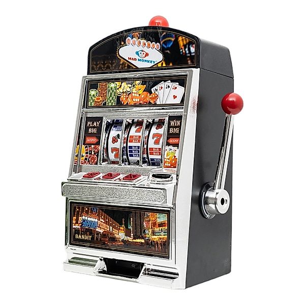 Mad Monkey Spardose XL Spielautomat Casino günstig online kaufen