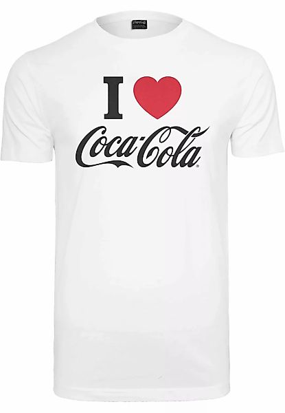 Merchcode T-Shirt "Merchcode Herren Coca Cola I Love Coke Tee", (1 tlg.) günstig online kaufen