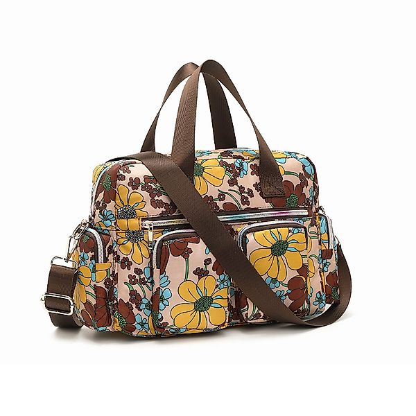 KONO Handtasche Damenhandtasche, Wasserdicht mit Blumenmuster günstig online kaufen