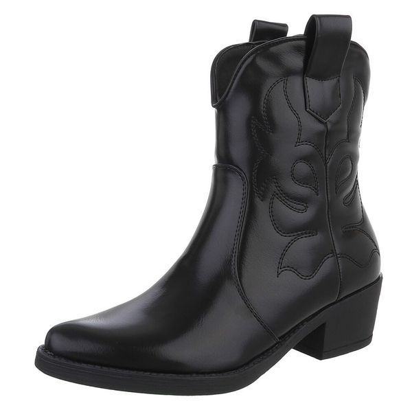 Ital-Design Modische Cowboy-Stiefel mit Verzierungen für günstig online kaufen
