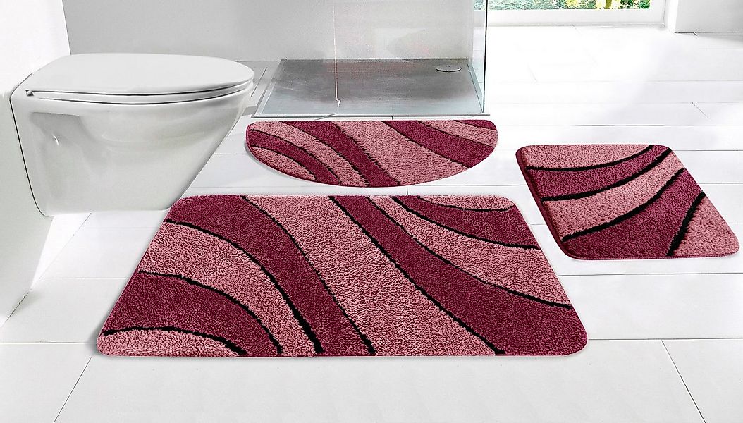 OTTO home Badematte Anna, Badvorleger, Badezimmer Teppich, Höhe 16 mm, ruts günstig online kaufen