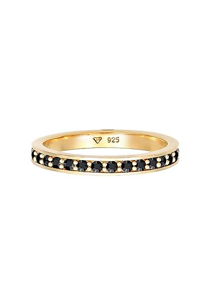 Elli Fingerring Memoire Verlobung Kristalle 925 günstig online kaufen