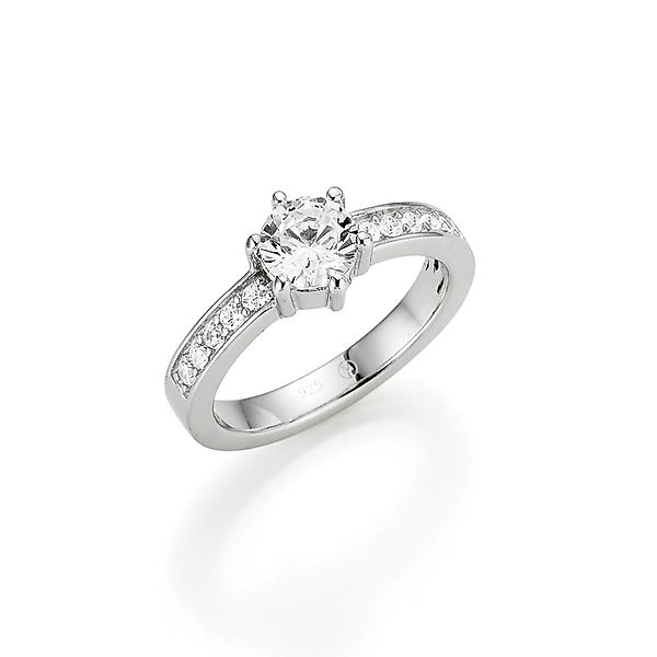 GIORGIO MARTELLO MILANO Verlobungsring Zirkonia, Silber günstig online kaufen