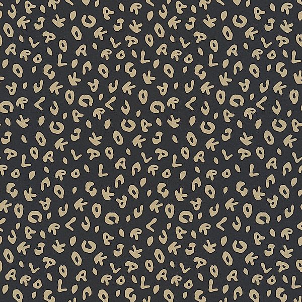 PROFHOME 378564-GU Exklusive Tapete Abstrakt Metallic Schwarz Gold 0,53 m x günstig online kaufen