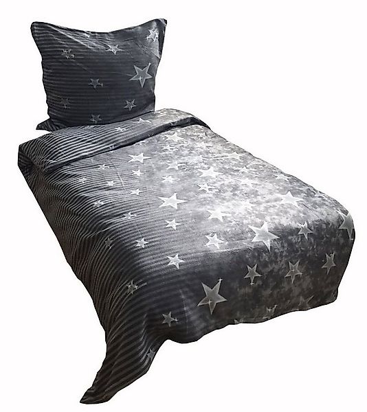 Leonado Vicenti Bettwäsche 4 tlg Winter Thermo Fleece Bettwäsche 135x200 ku günstig online kaufen