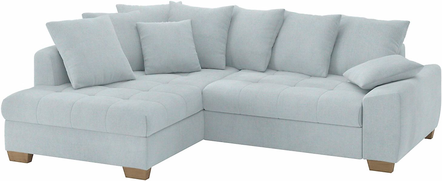 Mr. Couch Ecksofa "Nikita II, L-Form", Wahlweise mit Bettfunktion, Bettkast günstig online kaufen