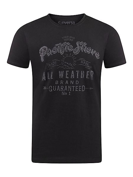 riverso T-Shirt Herren Printshirt RIVLeon Regular günstig online kaufen