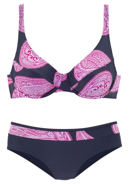 LASCANA Bügel-Bikini seitlich extra höher geschnitten, günstig online kaufen