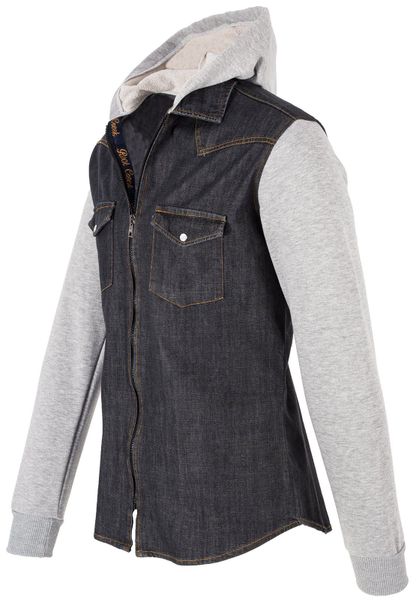 Rock Creek Jeansjacke Herren Jeanshemd mit günstig online kaufen