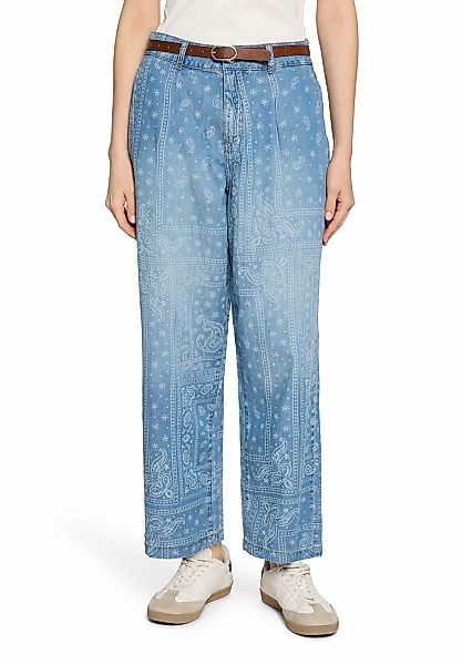 Cartoon Stoffhose "Damen mit Gürtel" günstig online kaufen