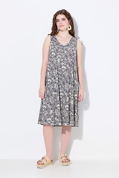 Ulla Popken Jerseykleid Midikleid Jersey Wolken günstig online kaufen
