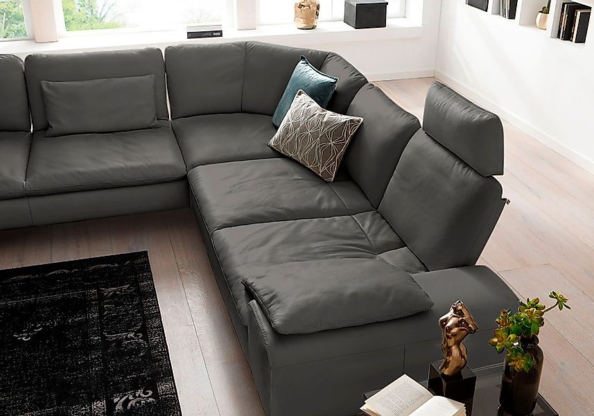 W.SCHILLIG Ecksofa "valentinoo, Designsofa, elegant und bequem, L-Form", (S günstig online kaufen