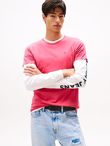 Tommy Jeans T-Shirt "TJM ESSENTIAL SOLID TEE" mit Rundhalsausschnitt und de günstig online kaufen