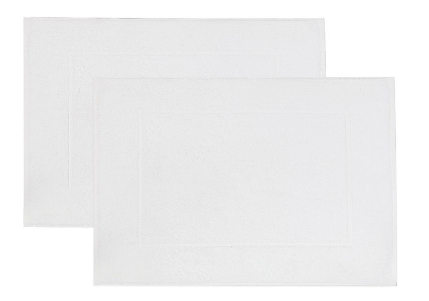 ZOLLNER Badematte, waschbar bis 95°C, Streifenbordüre, günstig online kaufen