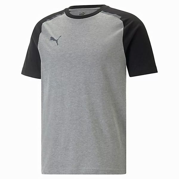 PUMA Kurzarmshirt teamCUP Casuals Tee MEDIUM GRAY HEATHER günstig online kaufen