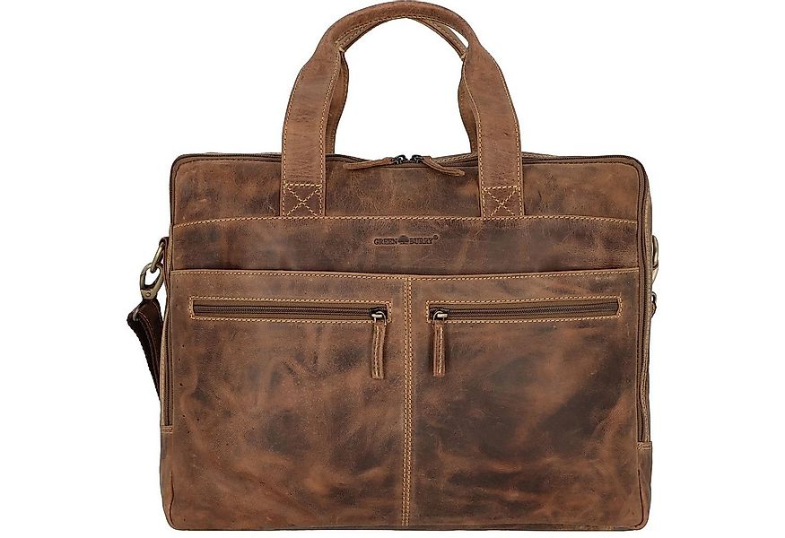 Greenburry Aktentasche Vintage, Leder günstig online kaufen