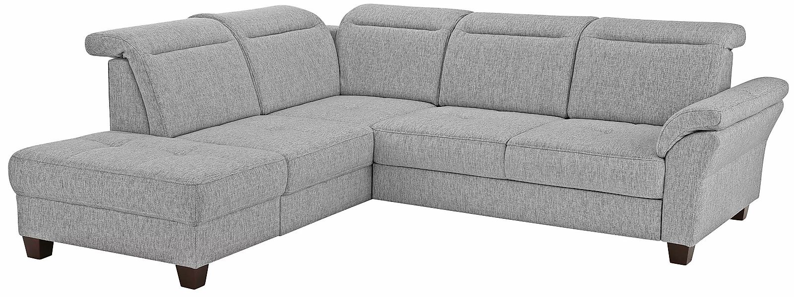 Home affaire Ecksofa "Solvei L-Form", wahlweise auch mit Kopfteilverstellun günstig online kaufen