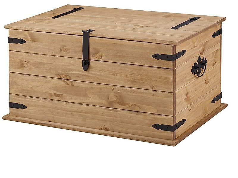 SAM® Truhentisch Torreon, Truhen-Couchtisch, massives Kiefernholz, günstig online kaufen