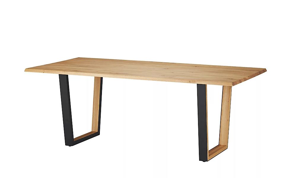 Kufentisch massiv - holzfarben - 100 cm - 76 cm - Tische > Esstische - Möbe günstig online kaufen