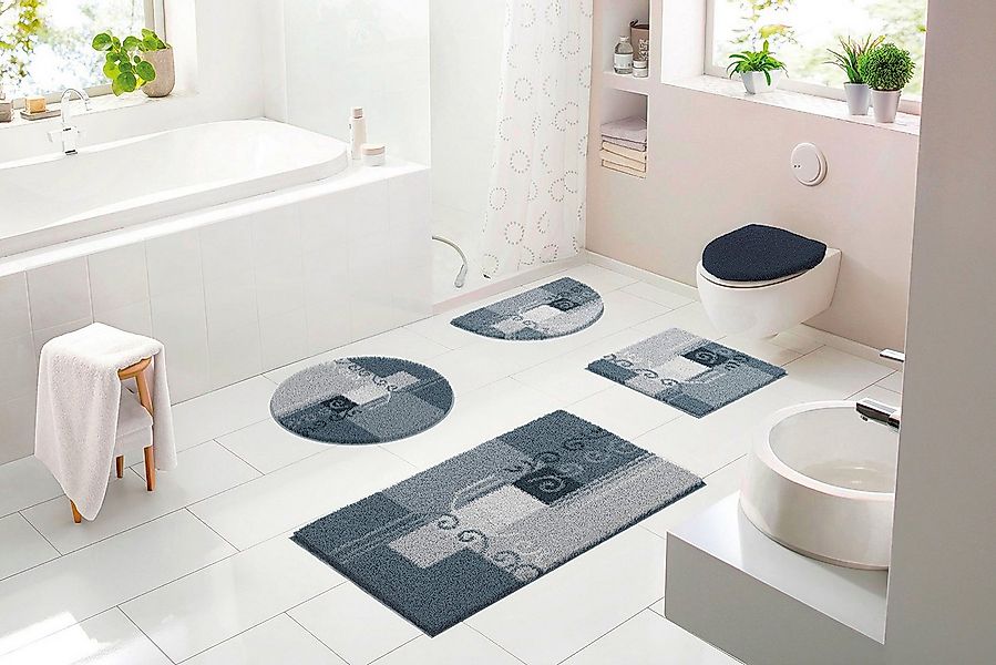 Grund Badematte Frida, Höhe 20 mm, rutschhemmend beschichtet, schnell trock günstig online kaufen