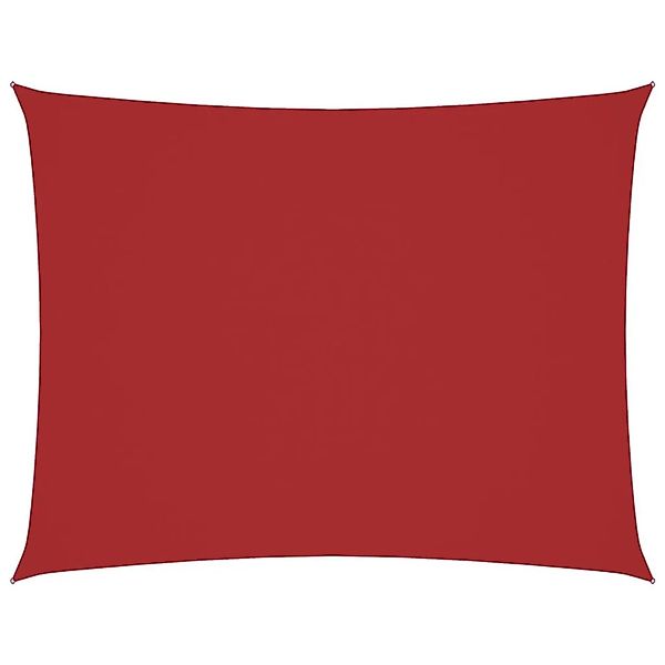 vidaXL Sonnensegel Oxford-Gewebe Rechteckig 2x3,5 m Rot 135641 günstig online kaufen