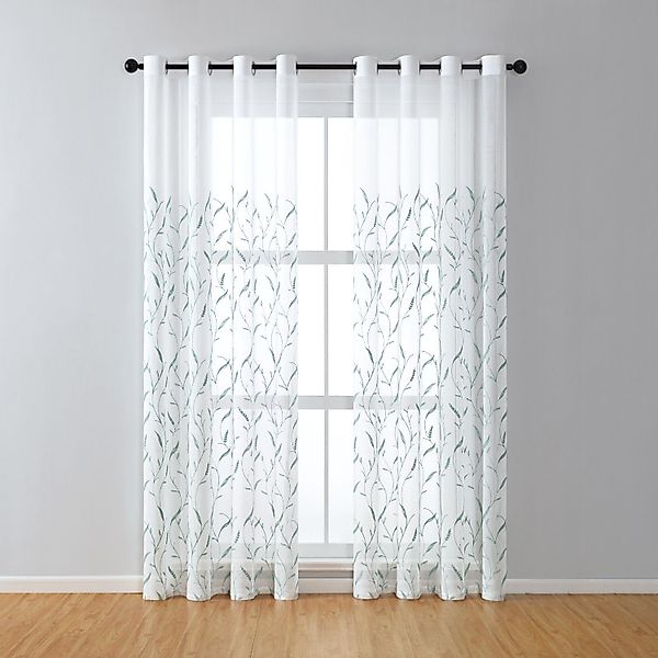 BYSURE Gardine NF12WH00272 (2 St), Ösen, günstig online kaufen