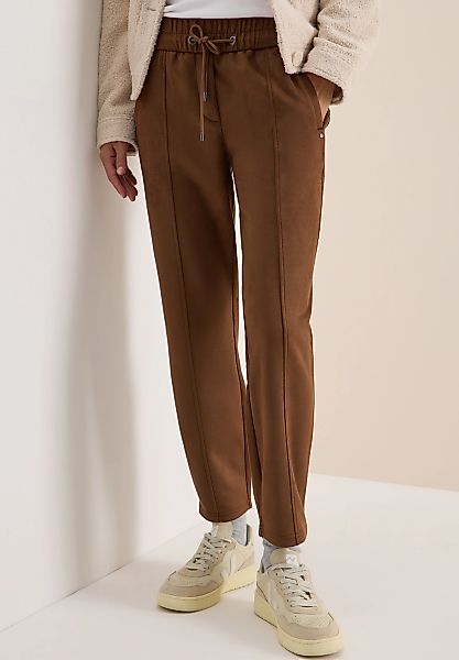 Cecil Stoffhose "Style Tracey", Velours-Look, mit elastischem Bund und Tunn günstig online kaufen