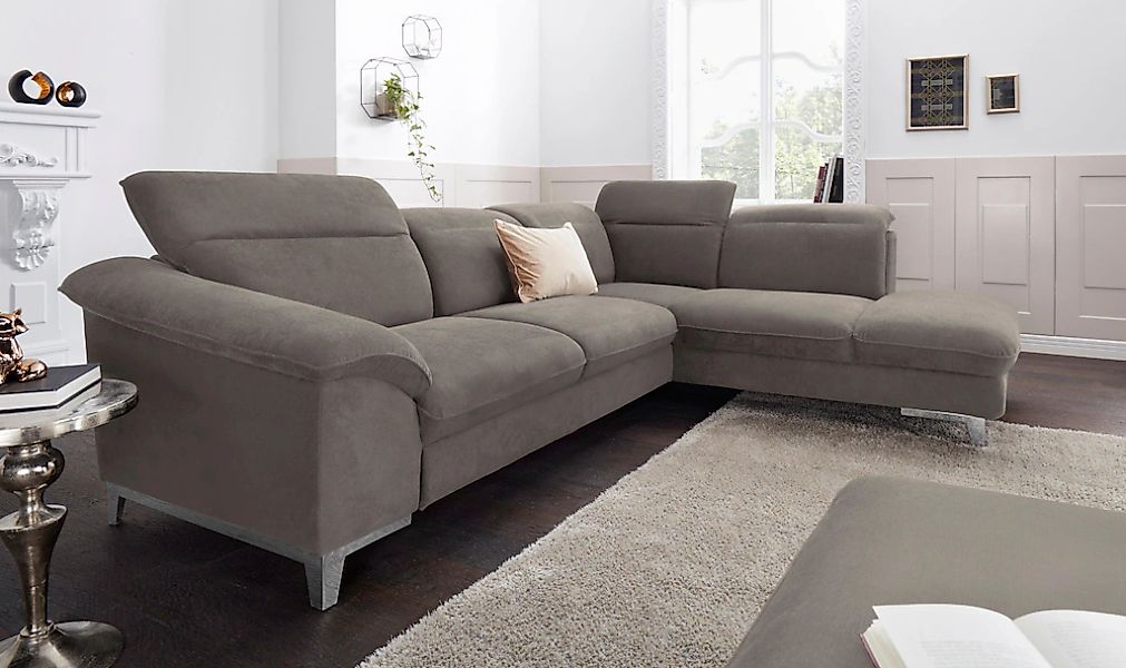COTTA Polstergarnitur "Teresa L-Form", (Set), Set bestehend aus: Ecksofa mi günstig online kaufen