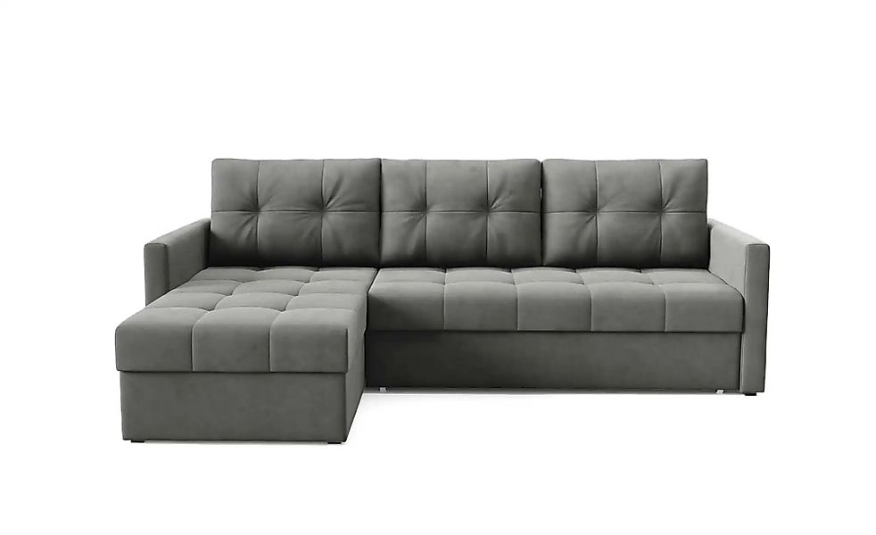 Ecksofa  Olivia ¦ grau ¦ Maße (cm): B: 230 H: 86 Polstermöbel > Sofas > Eck günstig online kaufen