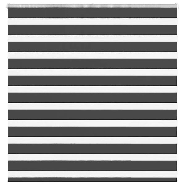 vidaXL Doppelrollo Schwarz 140x100 cm Stoffbreite 135,9 cm Polyester 401421 günstig online kaufen