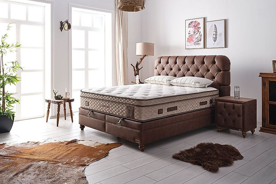 BAMBI YATAK Boxspringbett Set, Bambi Comfizone, Schlafzimmerbett, Matratze, günstig online kaufen