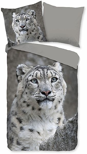 good morning Wendebettwäsche »Chief«, Biber, 135x200, Winter, Warm, Reißver günstig online kaufen