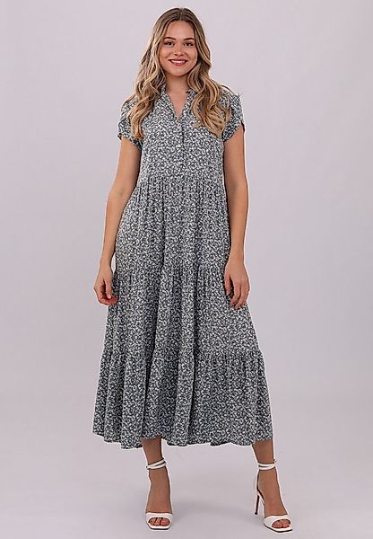 YC Fashion & Style Sommerkleid aus 100 % Viskose Alloverdruck günstig online kaufen