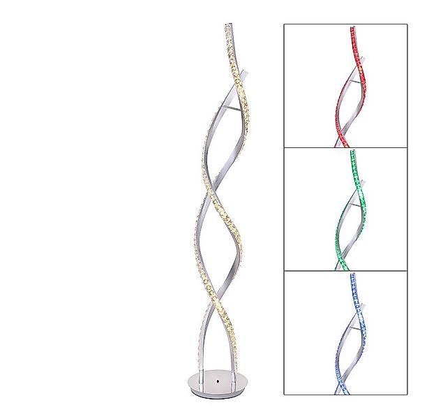 GLOBO LIGHTING LED Stehlampe, LED-Leuchtmittel fest verbaut, Warmweiß, Farb günstig online kaufen