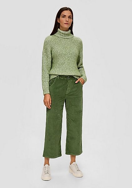 s.Oliver Culotte Hose Regular: Culotte in Cord-Qualität günstig online kaufen