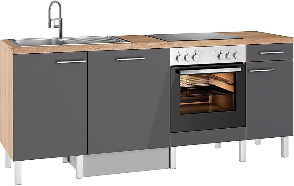 OPTIFIT Küche »Lilly« Breite 210, wahlweise mit E-Geräten günstig online kaufen